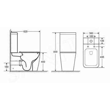 Напольный унитаз Cerutti Mimi CT8707