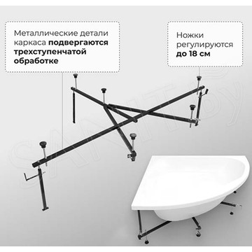 Акриловая ванна Aquanet Vista