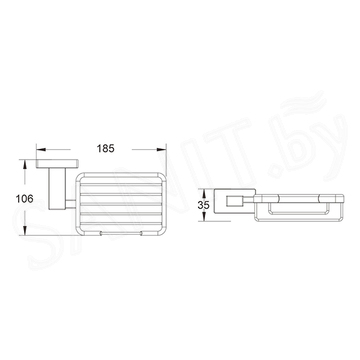 Мыльница Shevanik SG5604G