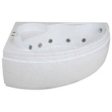 Гидромассажная ванна BAS Лагуна (гидромассаж серия Flat)