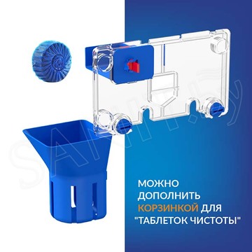 Комплект инсталляции Cersanit Vector с кнопкой Estetica белый и унитазом Brasko Smart CO DPL EO Slim / 68304