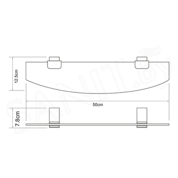 Полка Wasserkraft Abens K-3224