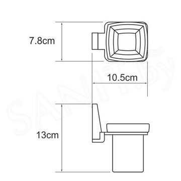 Стакан Wasserkraft Abens K-3228