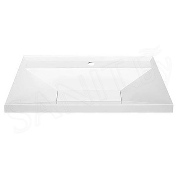 Умывальник Belux Фаворит 650 / 750 / 850 / 1000 / 1200 белый матовый Solid Surface