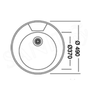 Кухонная мойка Kromrus EC 445 M RUS