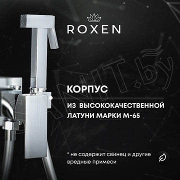 Смеситель встраиваемый Roxen Caspia 500960-B с гигиеническим душем