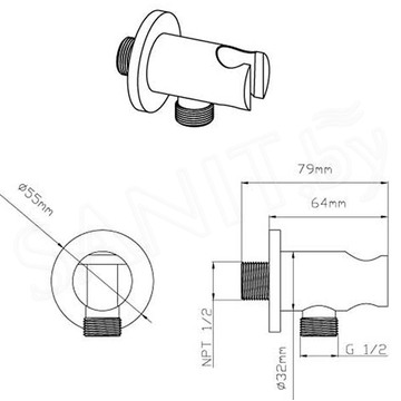 Душевая система Vincea Inspire VSFW-4I212MB встраиваемая