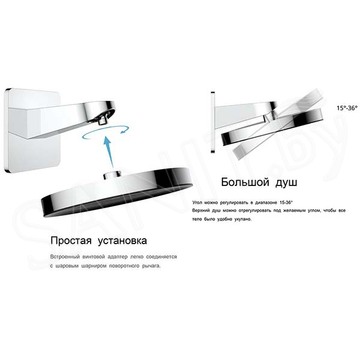 Душевая система Vincea VSFW-421I3CH встраиваемая