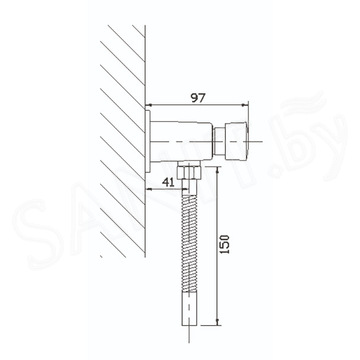 Сливной вентиль для писсуара Haiba HB33001