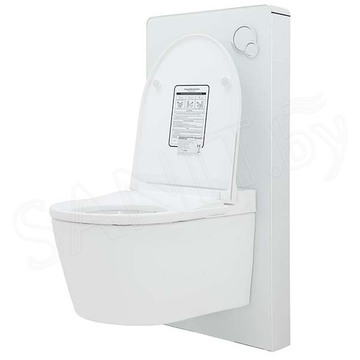 Инсталляционный модуль для подвесного унитаза Brunnen EIS BE-5221 Button White