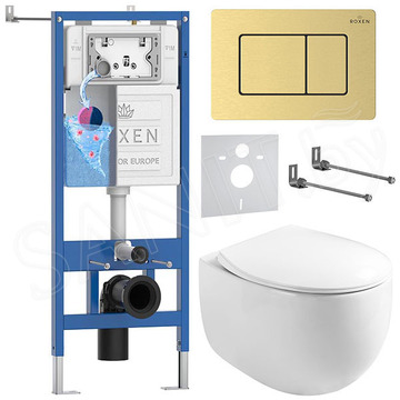 Комплект инсталляции 6 в 1 Roxen StounFix Dual Fresh 968475 с аромадозатором