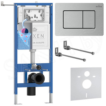 Комплект инсталляции 4 в 1 Roxen StounFix Dual Fresh 968406 с аромадозатором