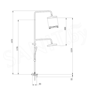 Душевая стойка Splenka S52.24.06