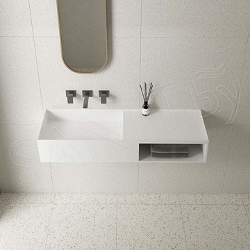 Умывальник Vincea Solid Surface VWB-6S180MW / VWB-6S112MW