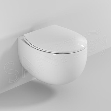 Комплект инсталляции Asten Readle Zentralmodul AR0501 с кнопкой и унитазом Roxen EGG 530170-01