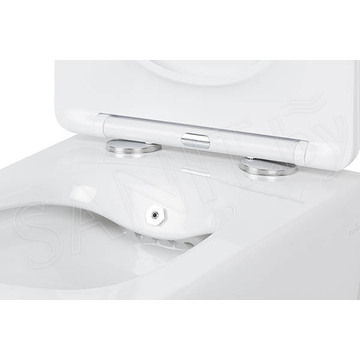 Комплект инсталляции Asten Readle Zentralmodul AR0501 с кнопкой и унитазом Roxen Cube Bidet 530135-01X с функцией биде