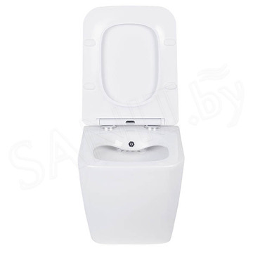 Комплект инсталляции Asten Readle Zentralmodul AR0501 с кнопкой и унитазом Roxen Cube Bidet 530135-01X с функцией биде