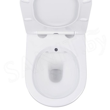 Комплект инсталляции Asten Readle Zentralmodul AR0501 с кнопкой и унитазом Roxen Antares Bidet 530185-01X с функцией биде