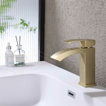 Смеситель для умывальника Abber Wasserfall AF8610G