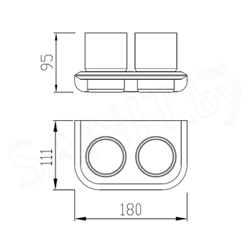 Стакан Abber Nord AA1557