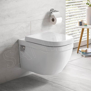 Комплект инсталляции Grohe Rapid SL 38772001 с кнопкой и подвесным унитазом Grohe Euro Ceramic 39538000