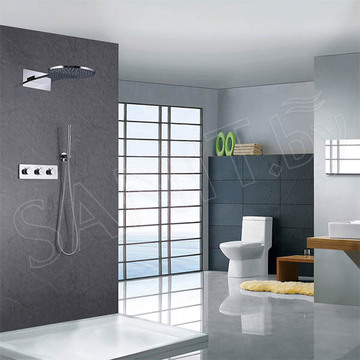 Душевая система Abber Wasser Kreis AF8151 встраиваемая с термостатом
