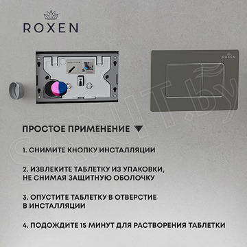 Таблетки для бачка инсталляции Roxen Dual Fresh 20000