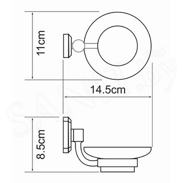Мыльница Wasserkraft Oder K-3029