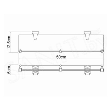Полка Wasserkraft Oder K-3044