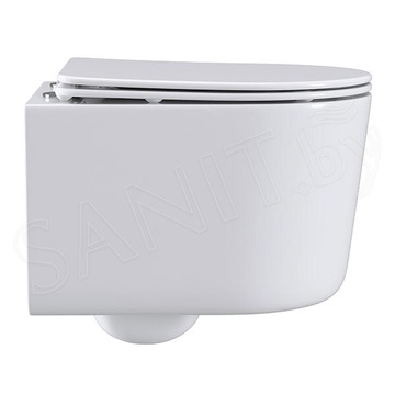 Система инсталляции для унитаза TECEbase kit 9400401 с кнопкой Tecenow 9240402 и унитазом Roxen Simple Compact 530120-01