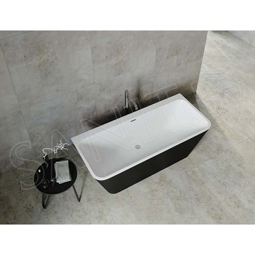 Акриловая ванна Aquanet Family Perfect черный матовый