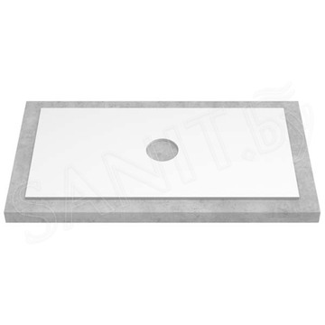 Столешница ЗОВ Белая CLDSP18W995458C1 (1 вырез)