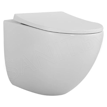 Подвесной унитаз SantiLine SL-5025Z с закрытым дном