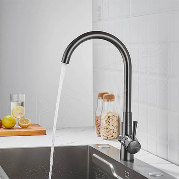 Смеситель для кухонной мойки Shevanik S428T с подключением к фильтру воды