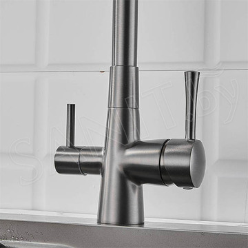 Смеситель для кухонной мойки Shevanik S528T с подключением к фильтру воды