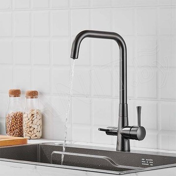 Смеситель для кухонной мойки Shevanik S528T с подключением к фильтру воды