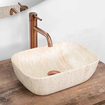 Умывальник Rea Belinda Mini Travertine Matt REA-U4700