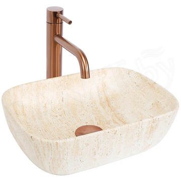Умывальник Rea Belinda Mini Travertine Matt REA-U4700