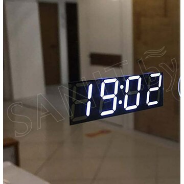Зеркало Пекам Marta1 с сенсором + часы 90 / 100 / 110 / 120 / 140