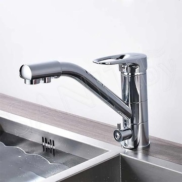 Смеситель для кухонной мойки Haiba HB4304 с подключением к фильтру воды