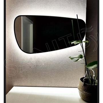 Зеркало Emze NF Led LED.UV.NF.50.90.CHE.SW.4K черное с подсветкой