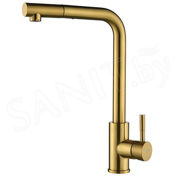 Смеситель для кухонной мойки Zorg Mars Premium PVD Gold