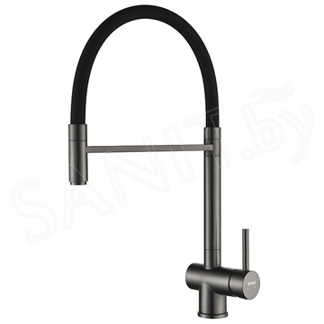 Смеситель для кухонной мойки Zorg Norse Premium PVD Gunblack