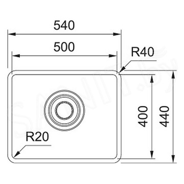 Кухонная мойка Franke Maris Quiet MQX 110-50