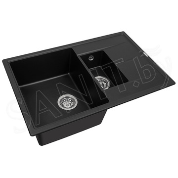 Кухонная мойка AquaSanita Rock SQR 104 601