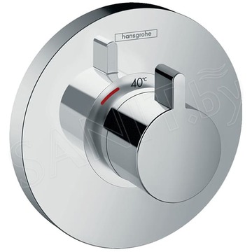 Смеситель встраиваемый Hansgrohe ShowerSelect S 15741000 термостатический (1 функция)