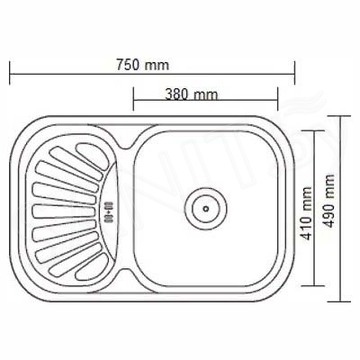 Кухонная мойка Ledeme L97549 / L67549 L/R