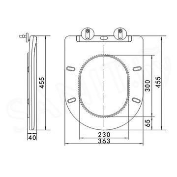 Крышка-сиденье Roxen 530160-01