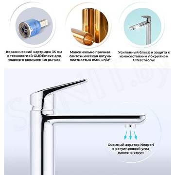 Смеситель для умывальника Wellsee Icon for life 182306000