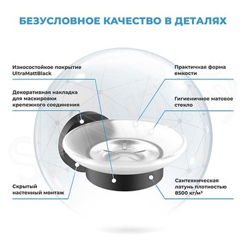 Мыльница Wellsee Finishing Touch 182502000